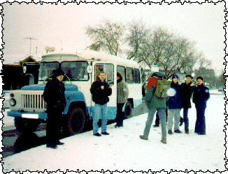 Busfahren in Omsk